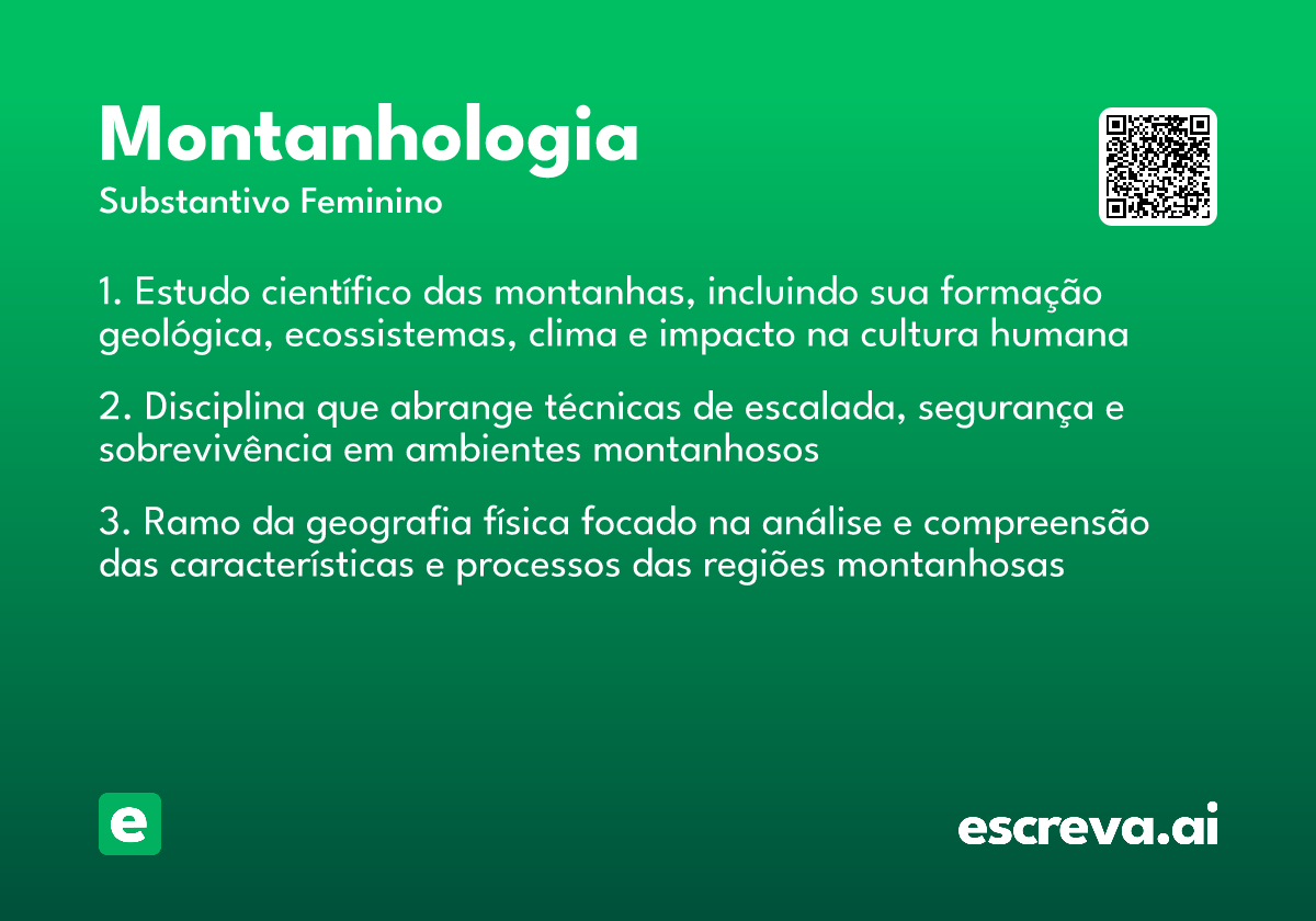 montanhologia