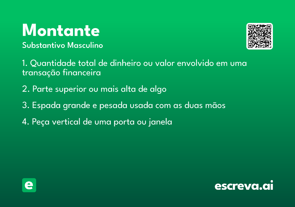 montante