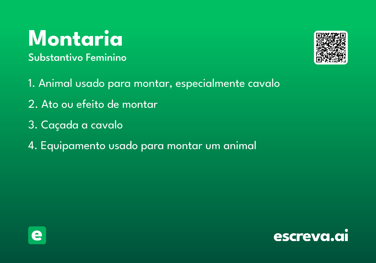 montaria