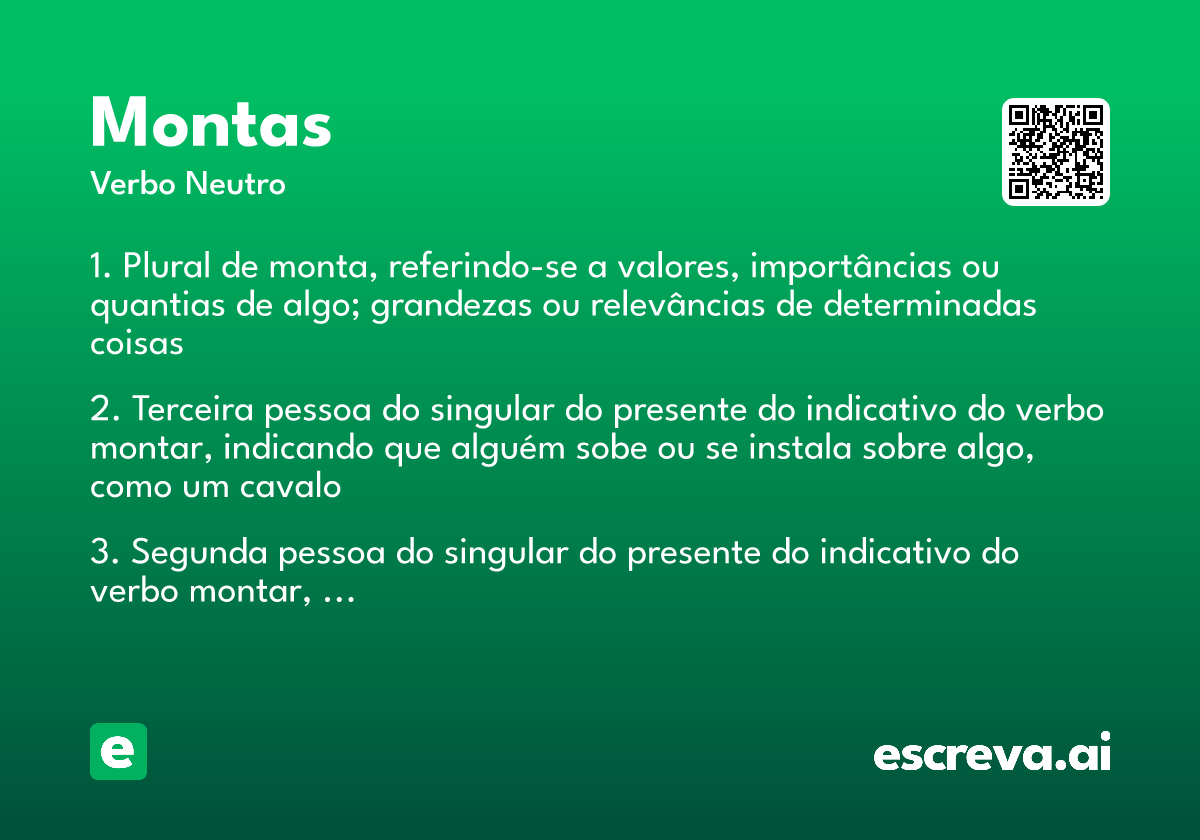 montas