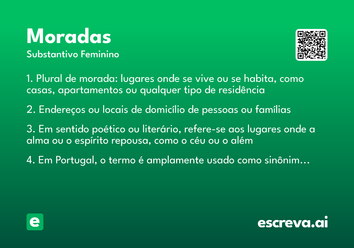 moradas