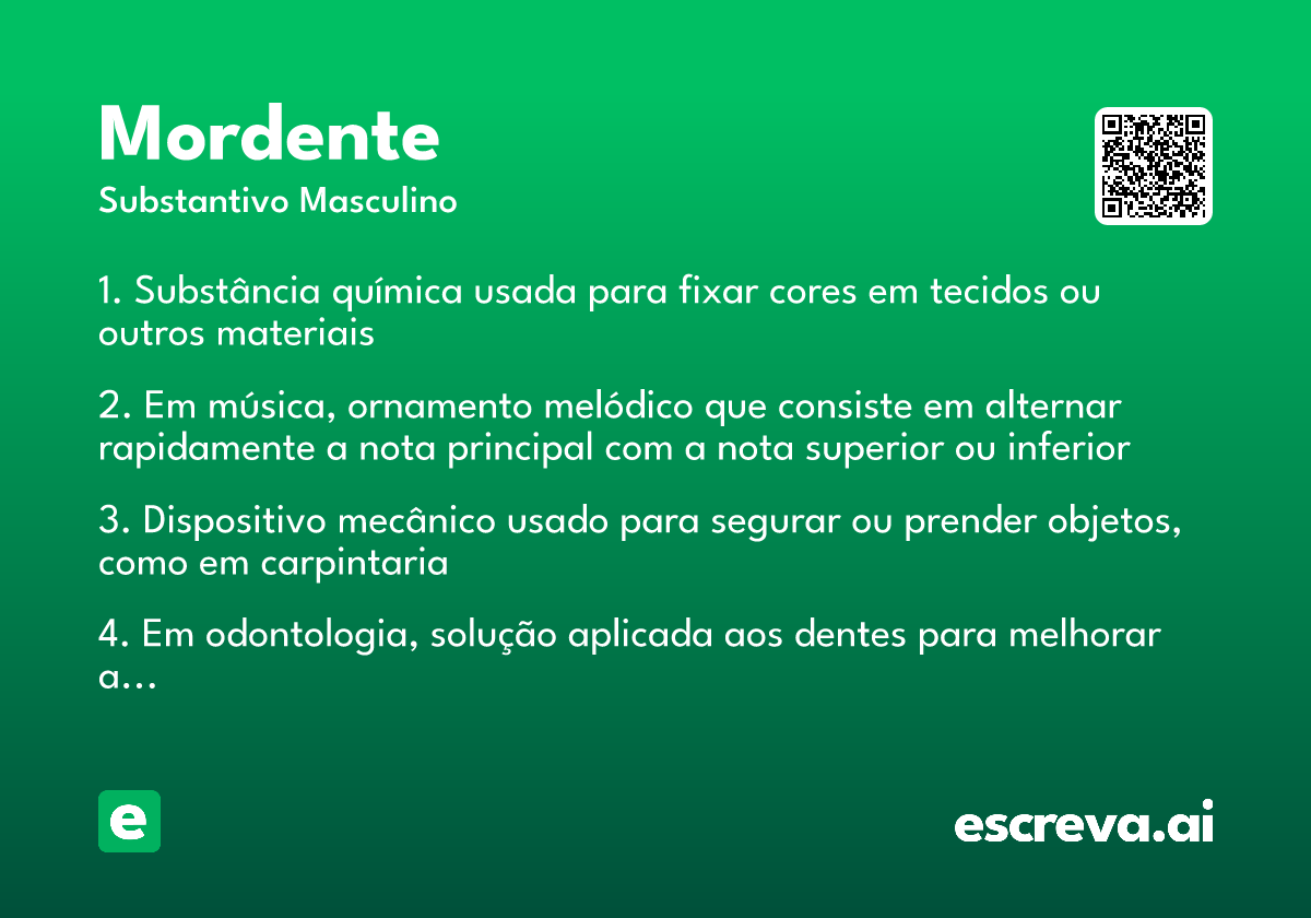 mordente