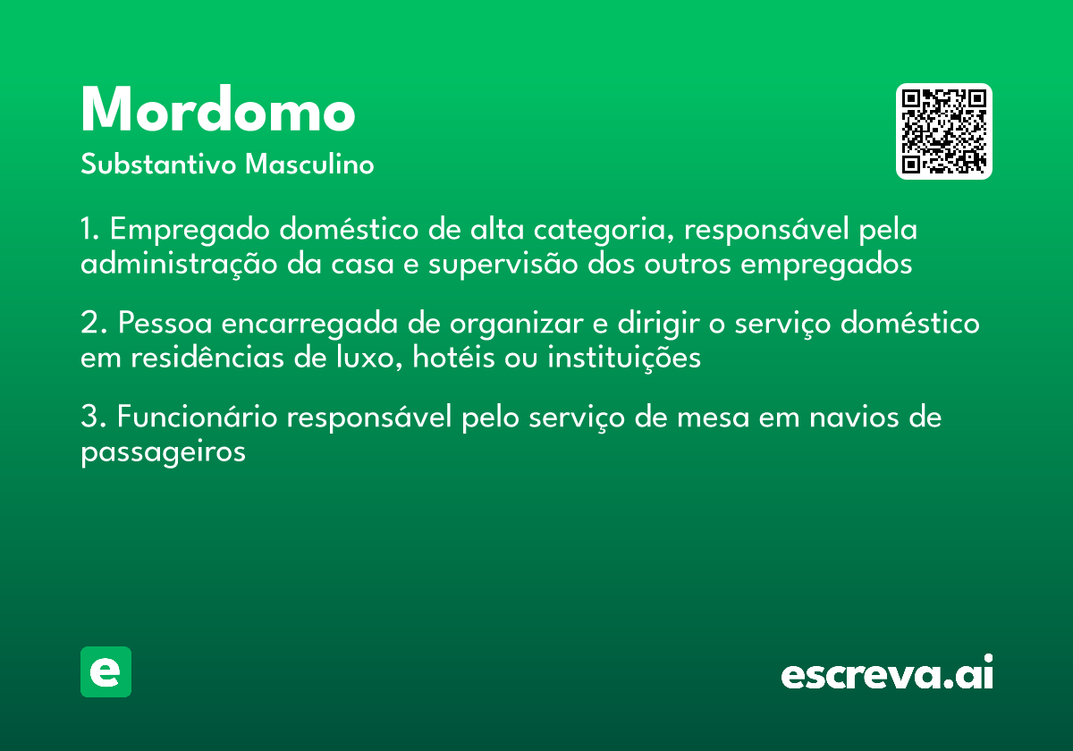 mordomo