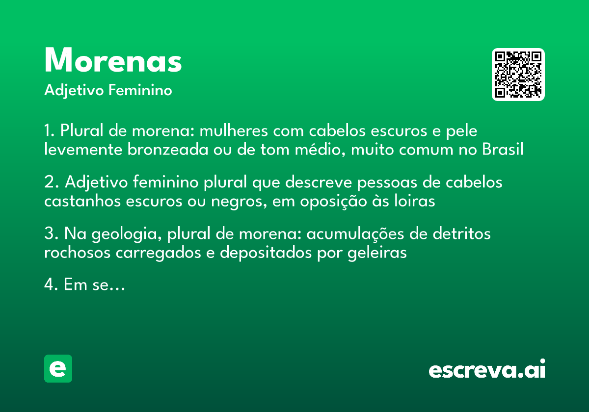 morenas