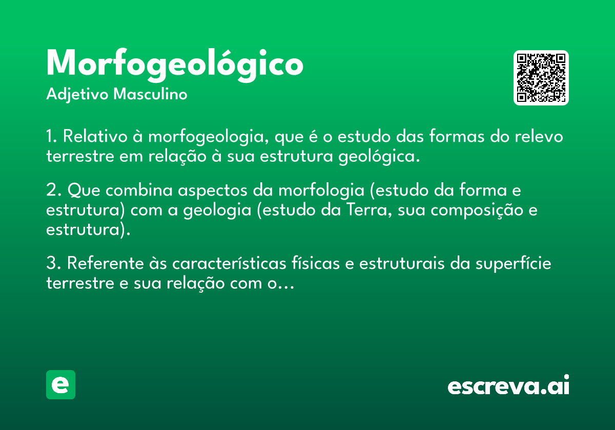 morfogeológico