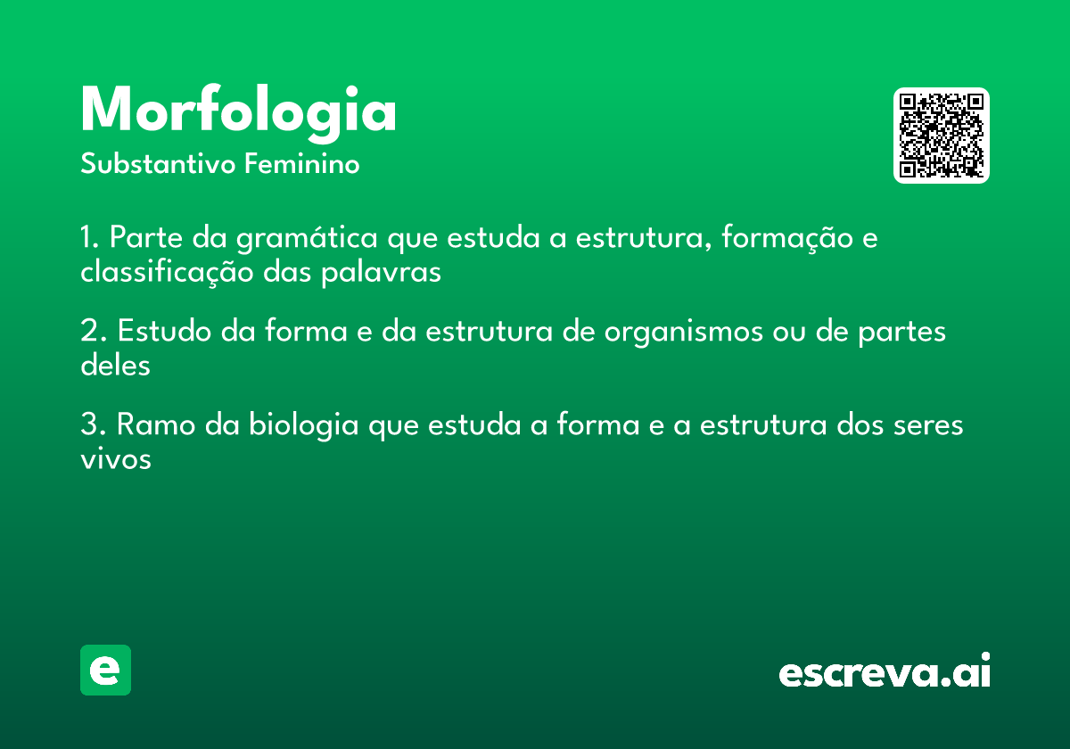 morfologia