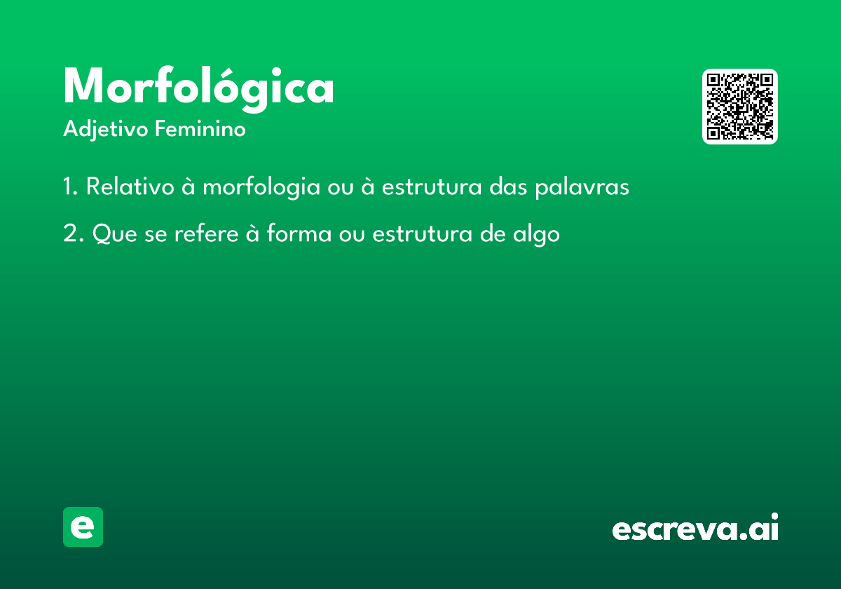morfológica