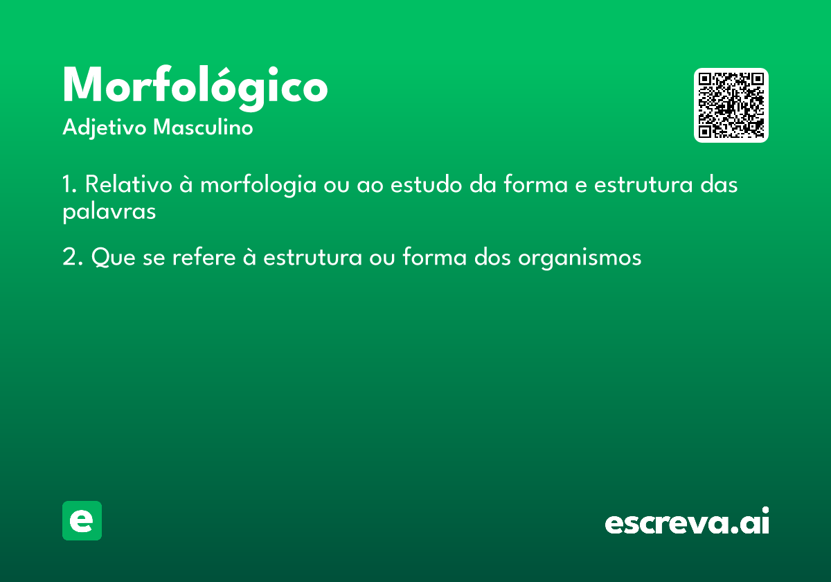 morfológico