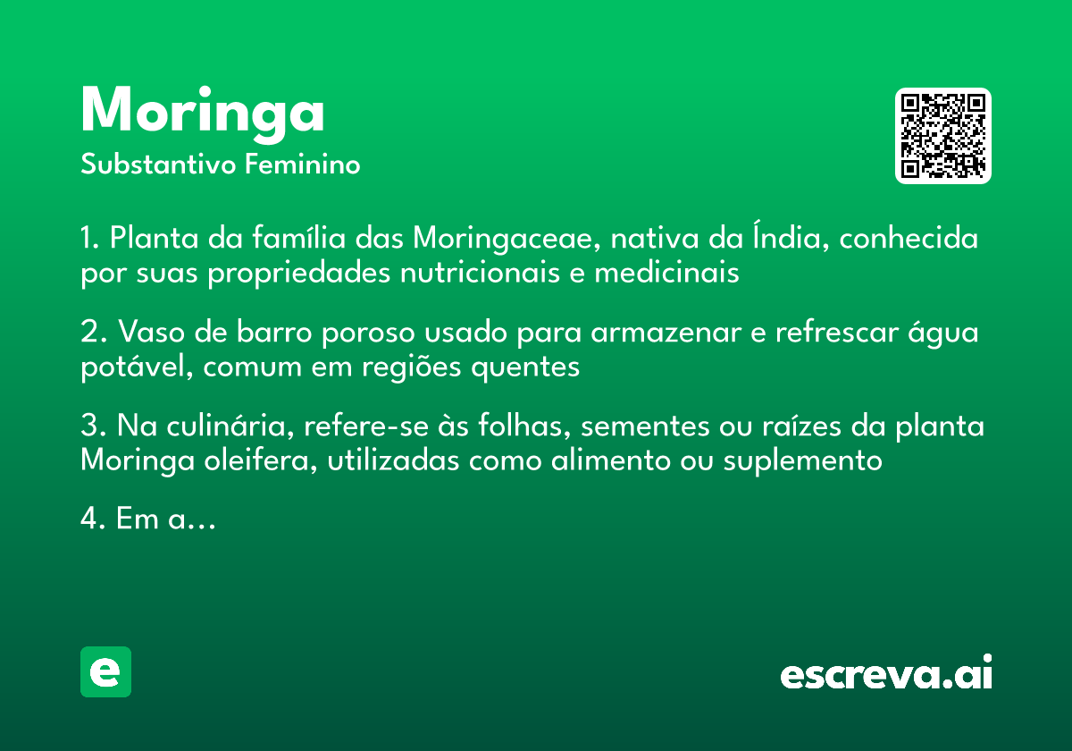 moringa