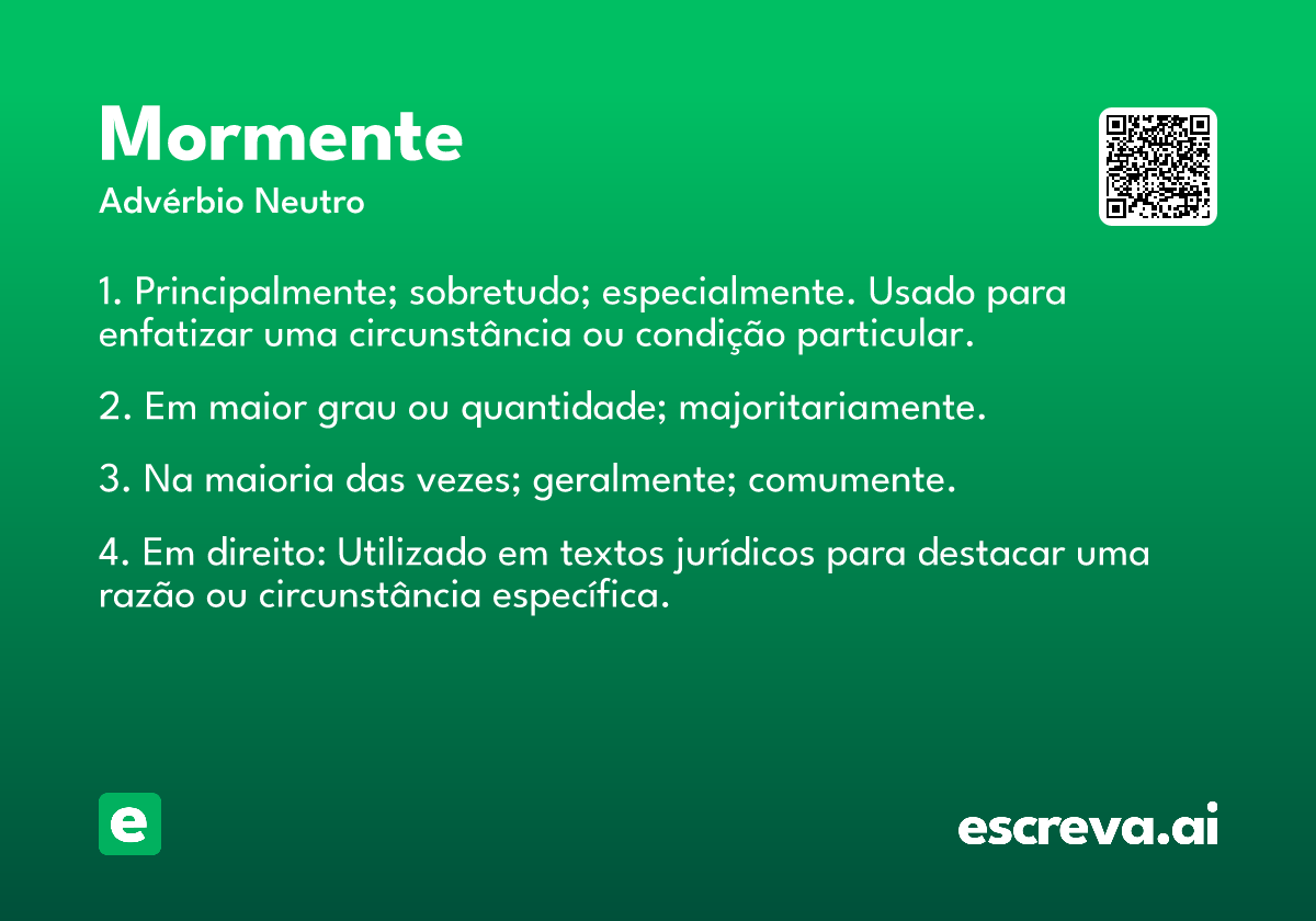 mormente