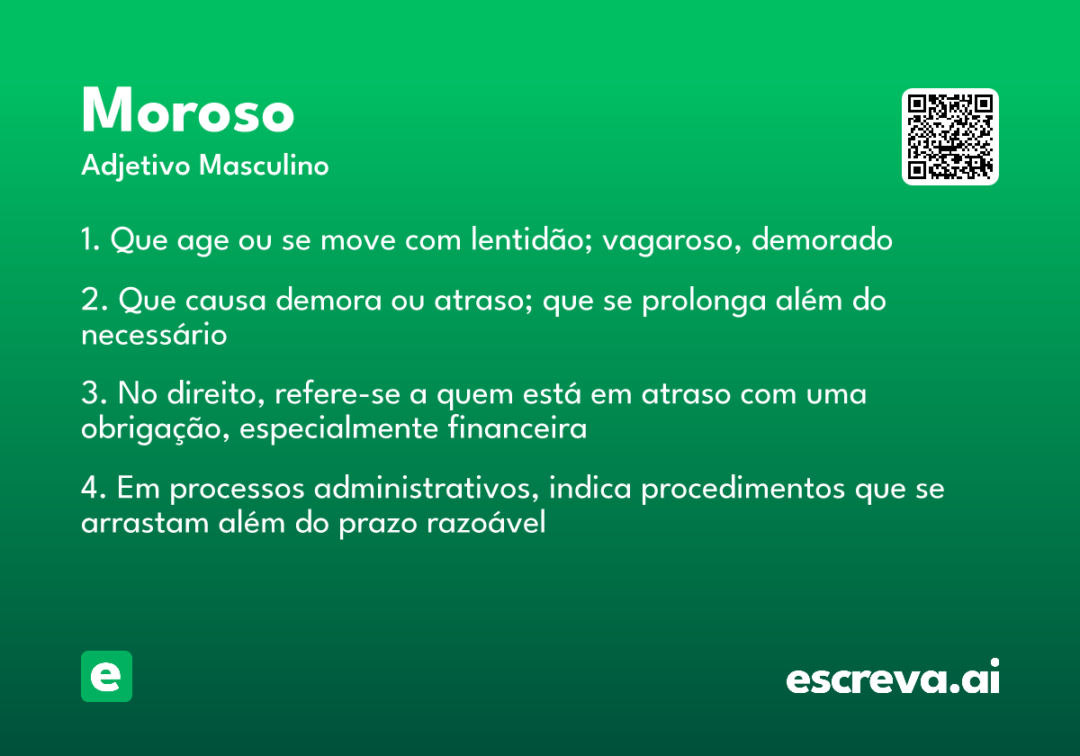 moroso