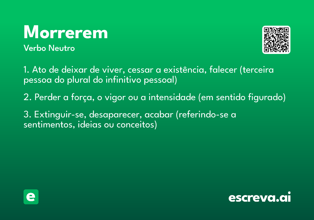 morrerem