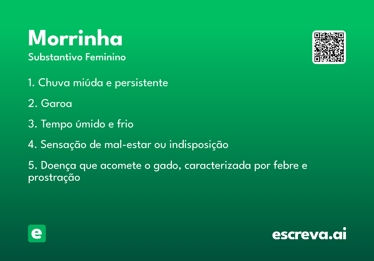 morrinha
