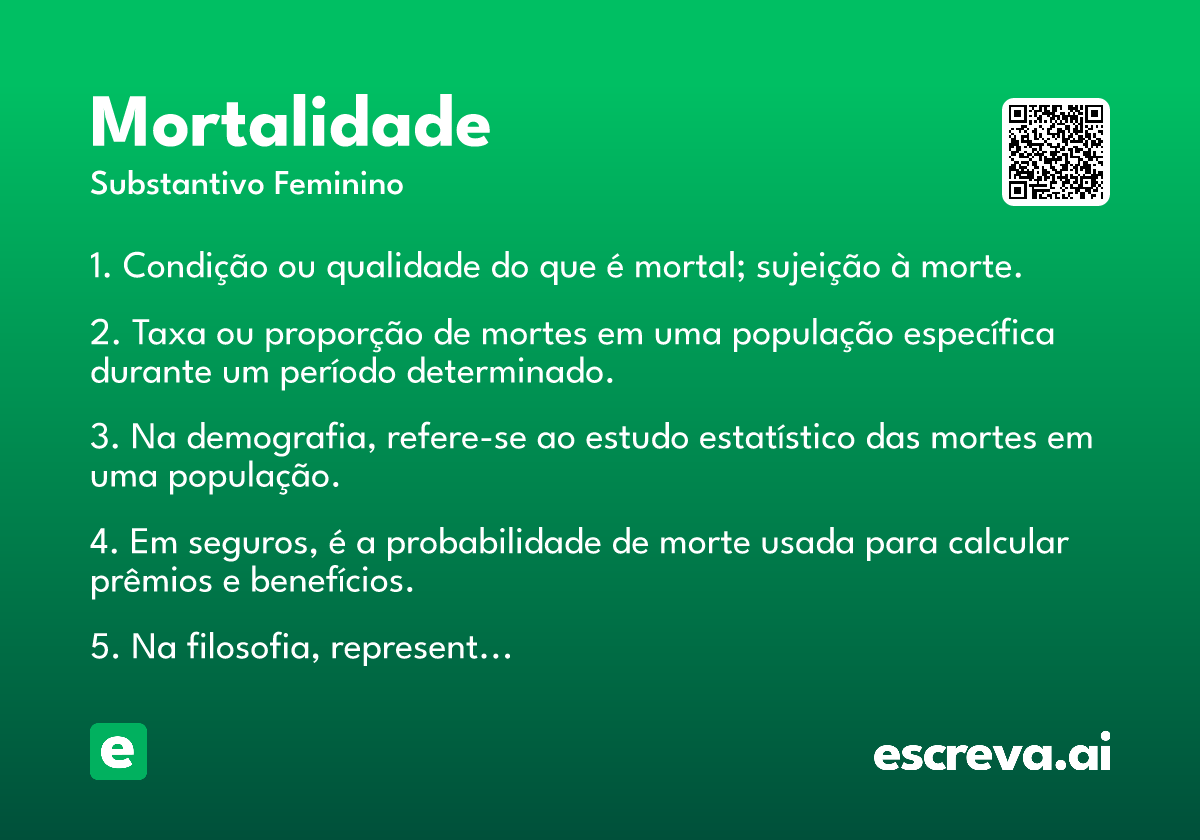 mortalidade