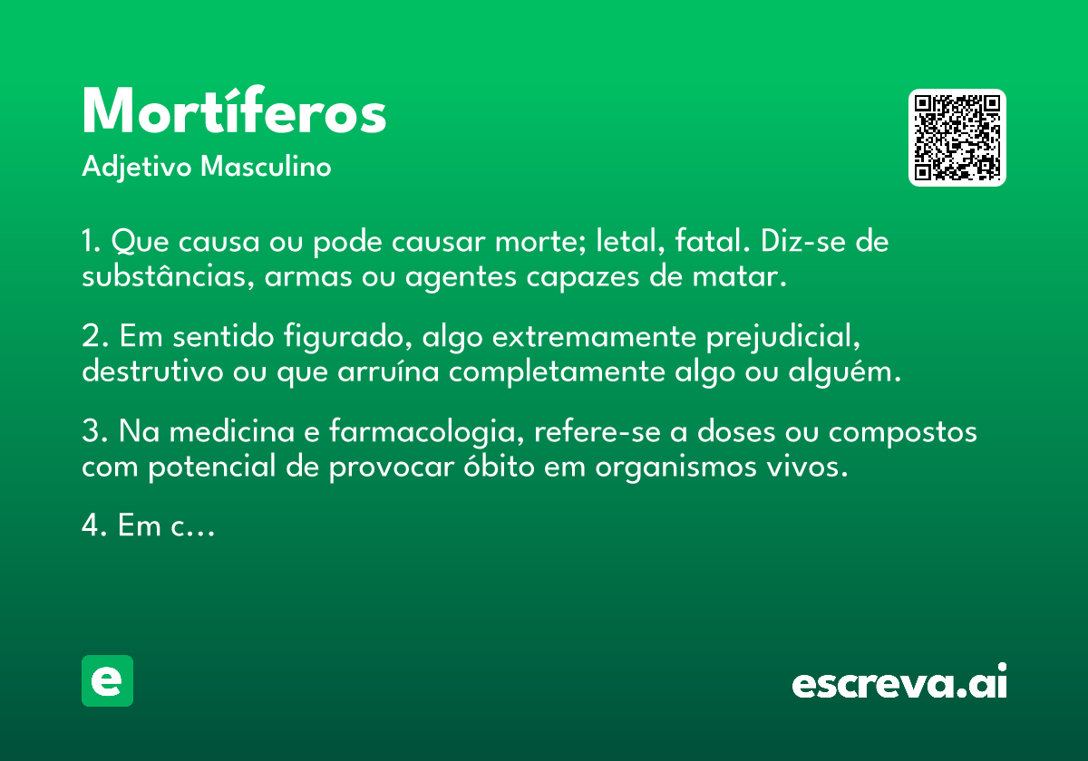 mortíferos