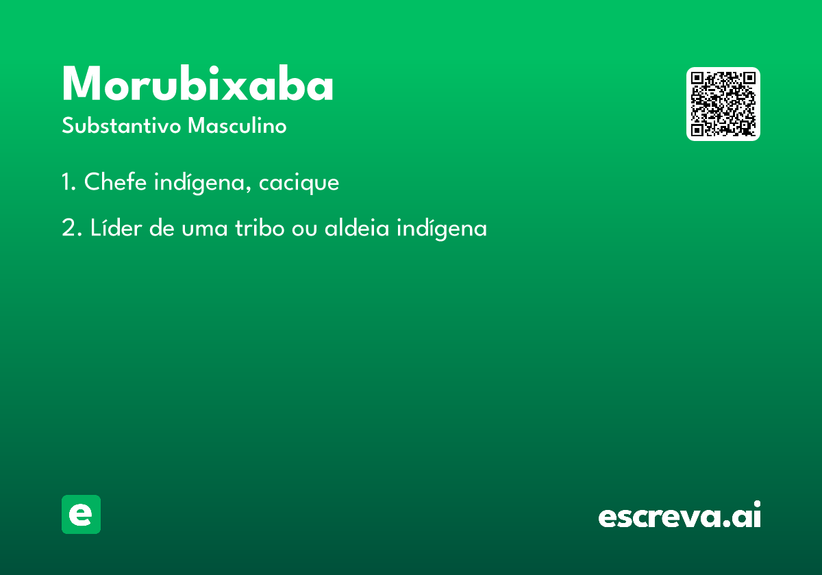 morubixaba