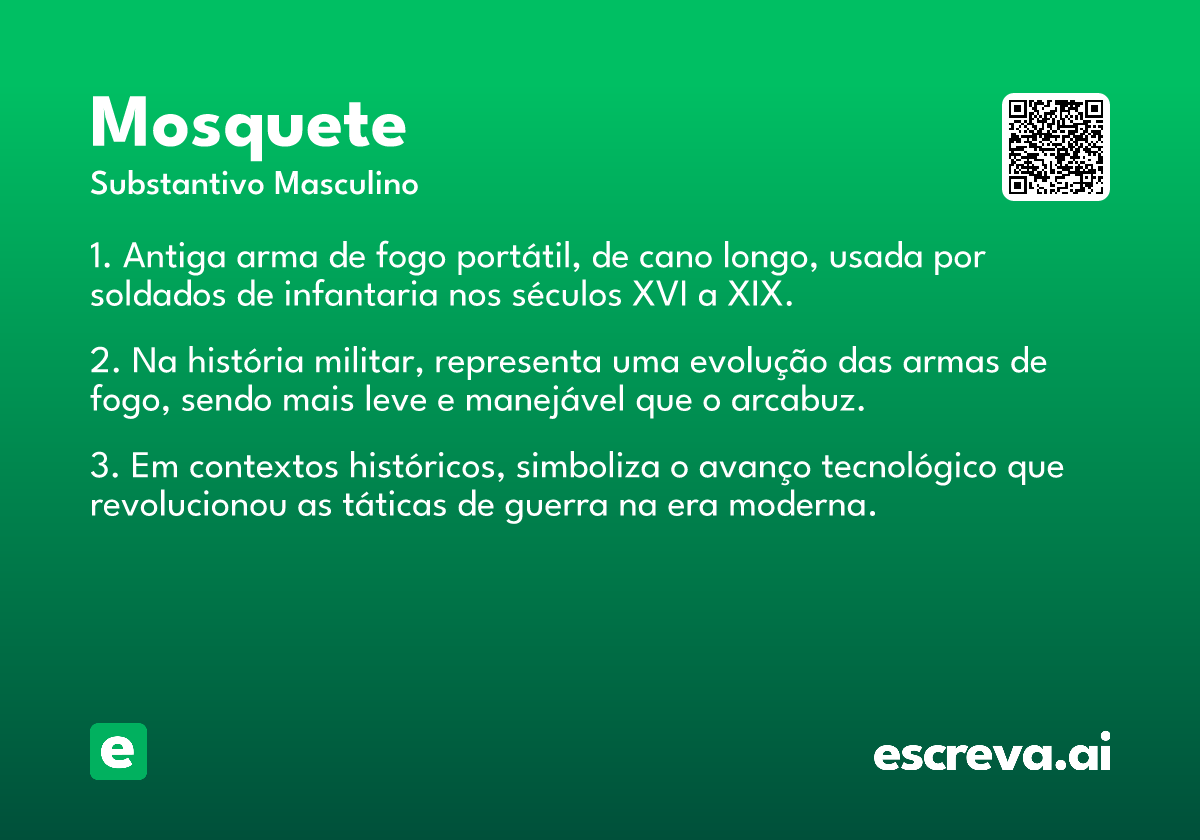 mosquete