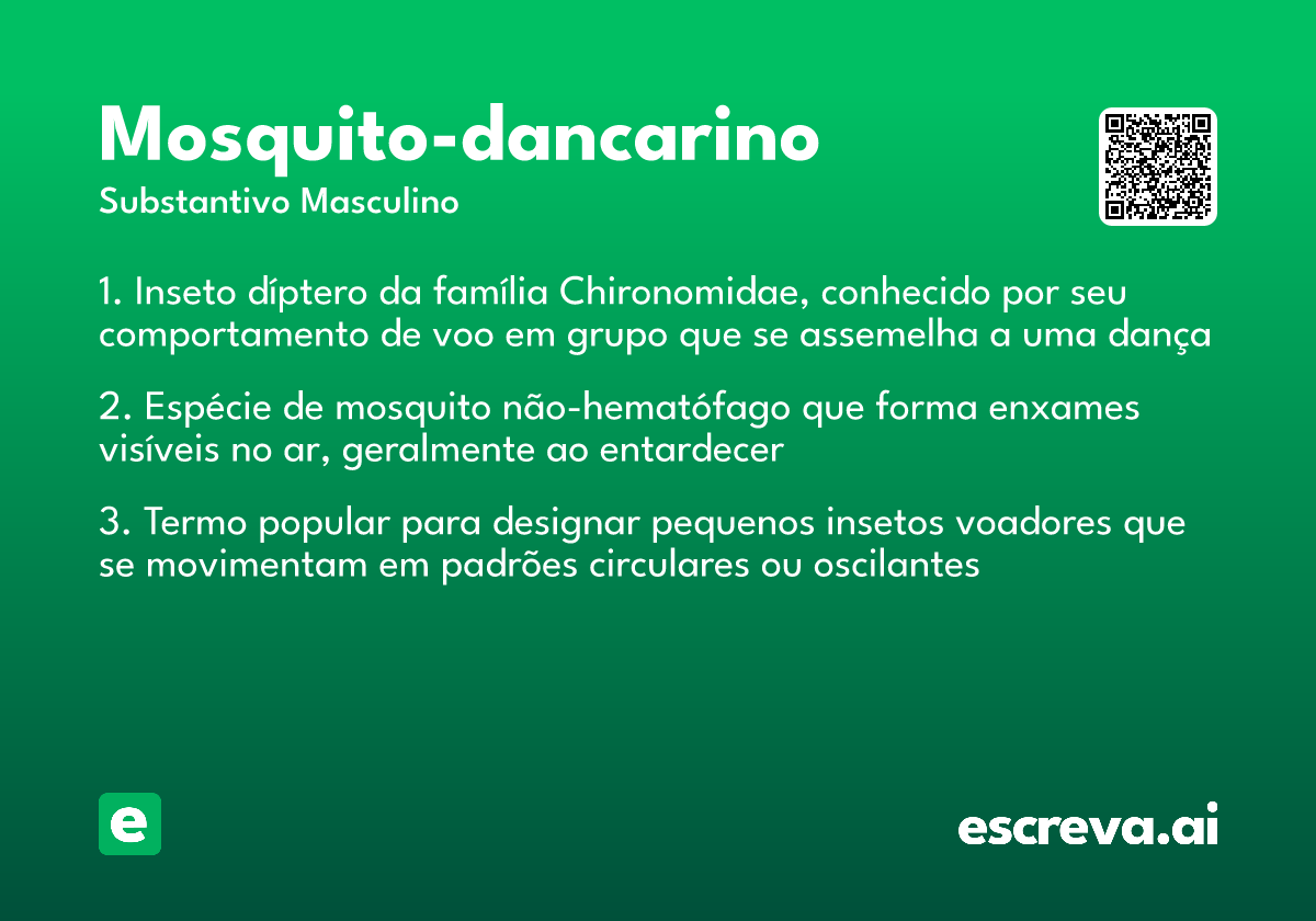 mosquito-dancarino