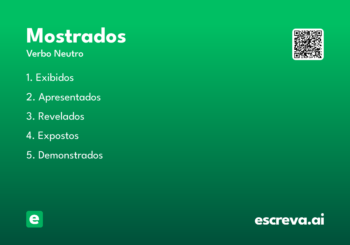 mostrados