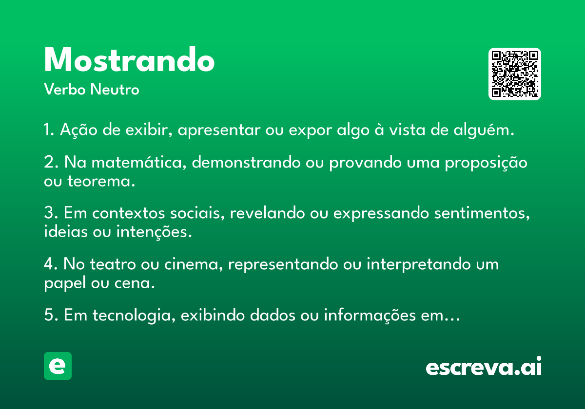 mostrando