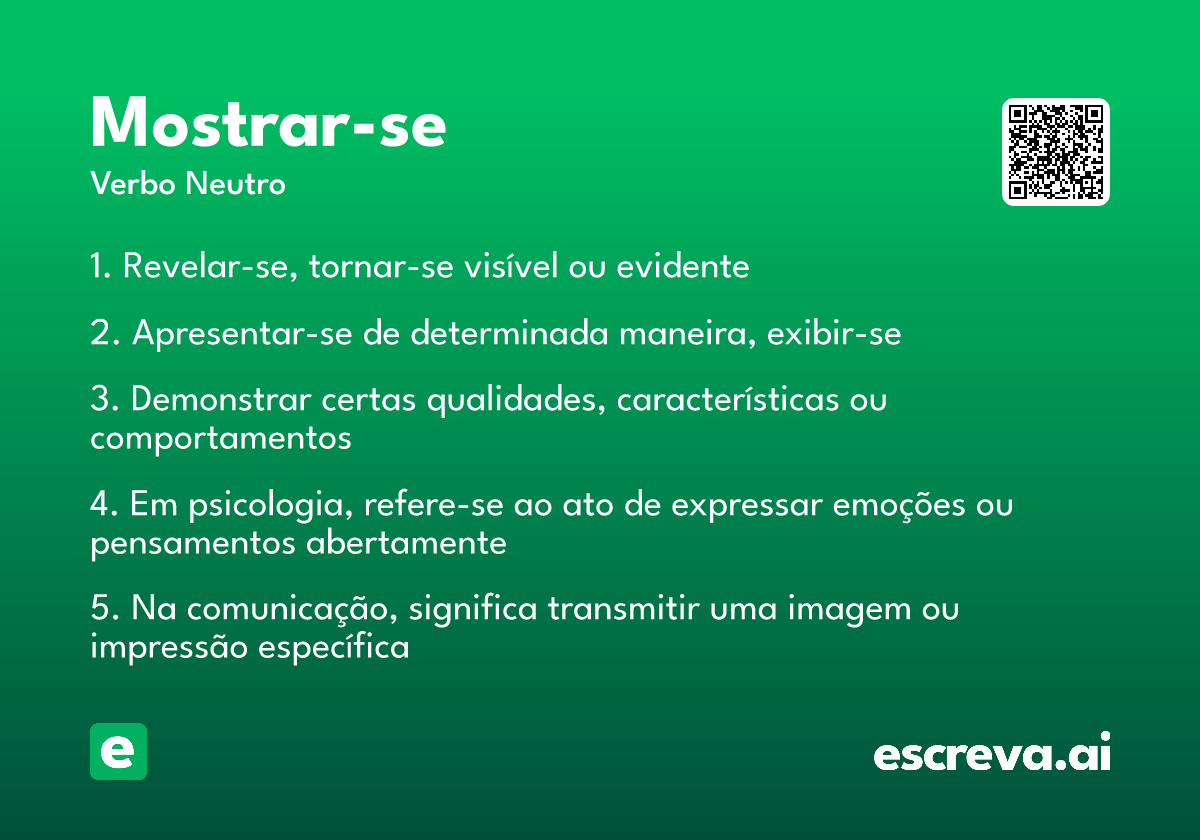 mostrar-se