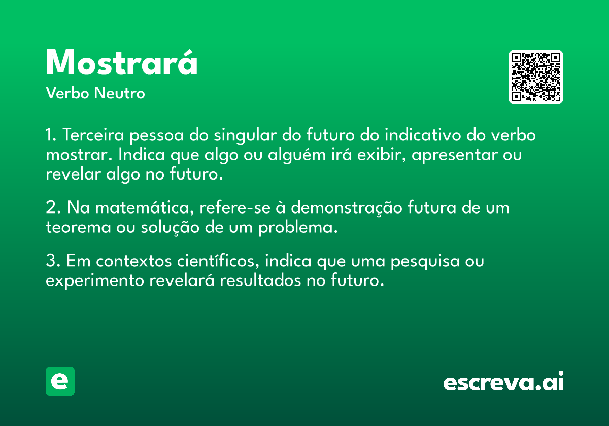 mostrará