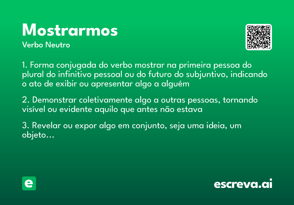 mostrarmos
