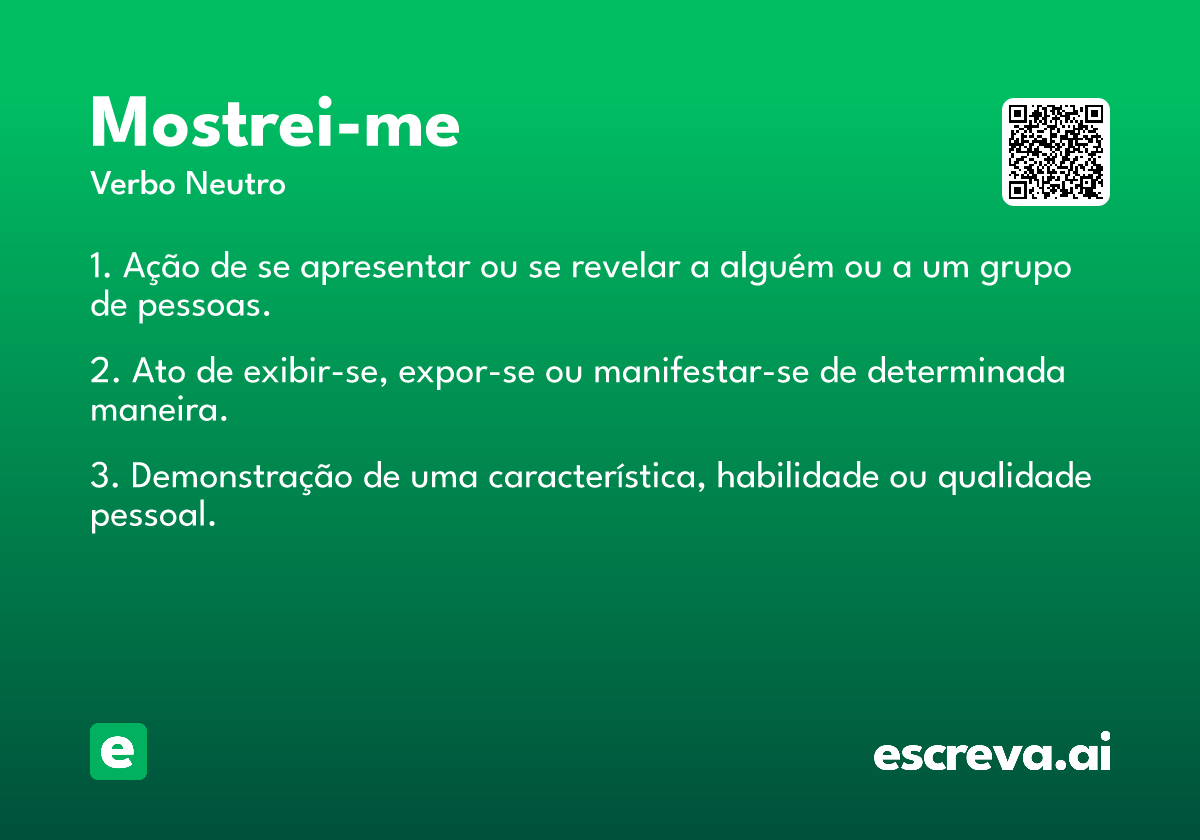 mostrei-me