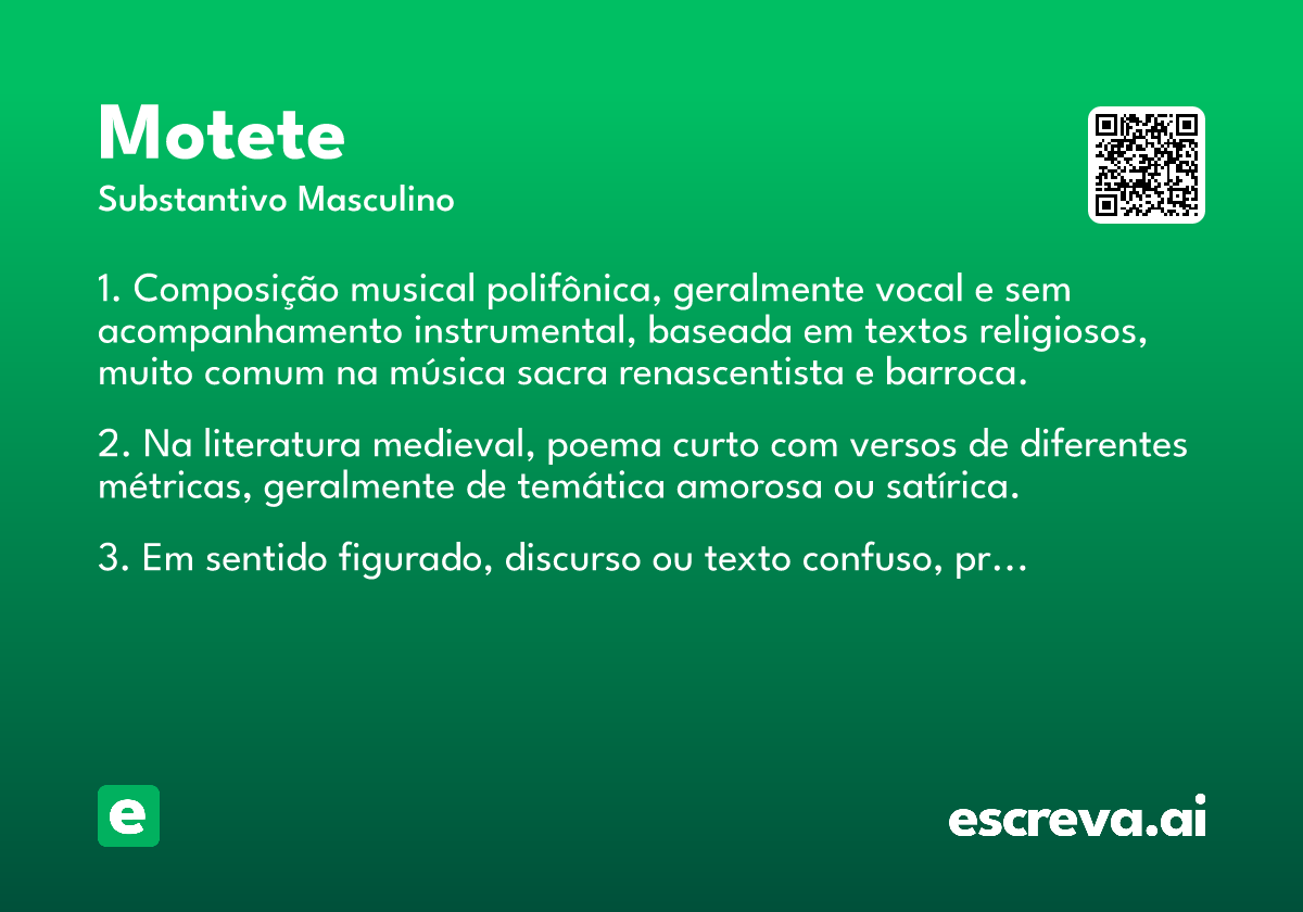 motete