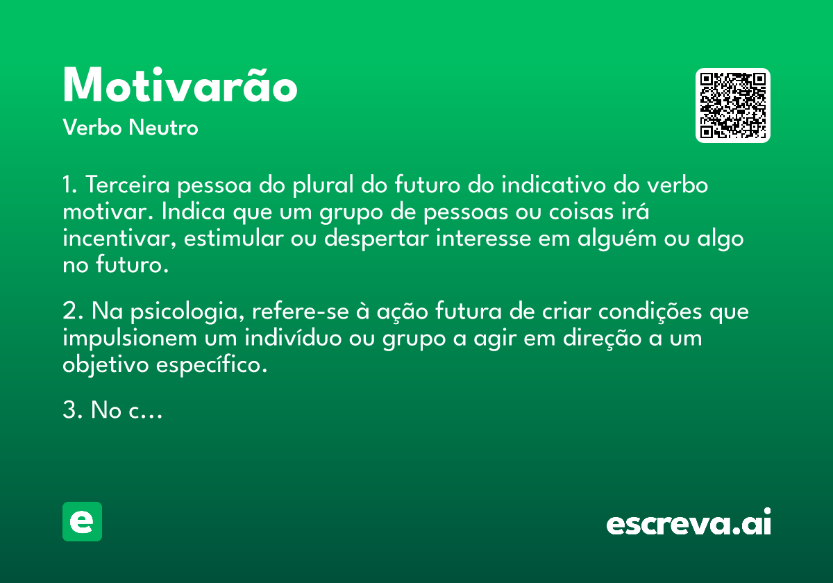 motivarão