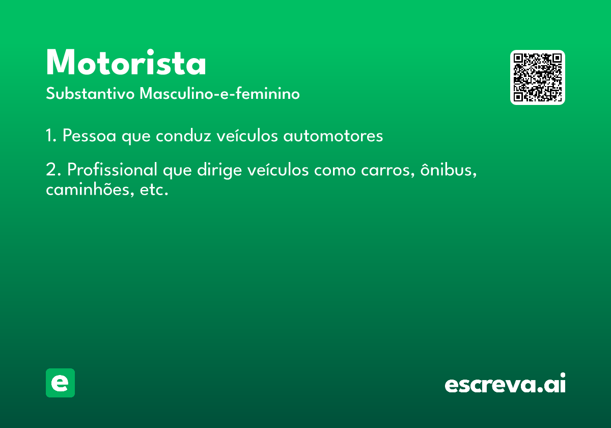 motorista