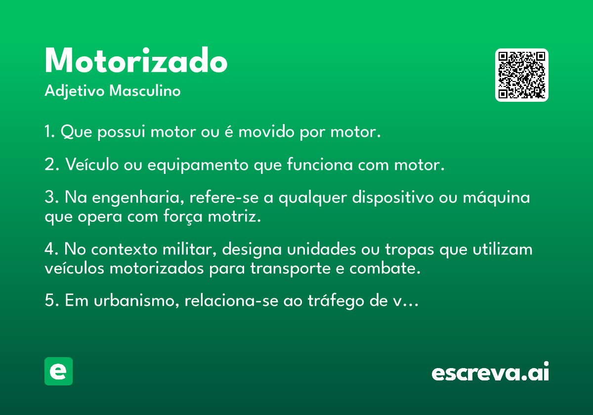 motorizado