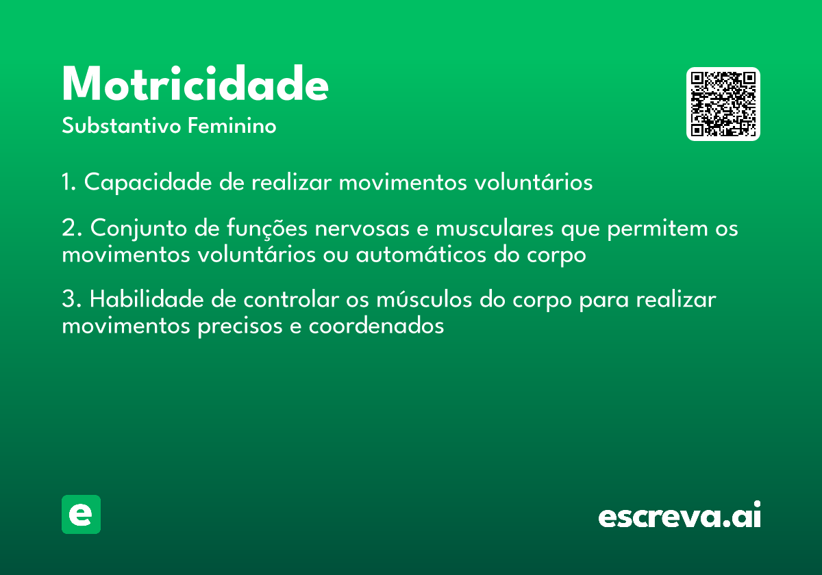 motricidade