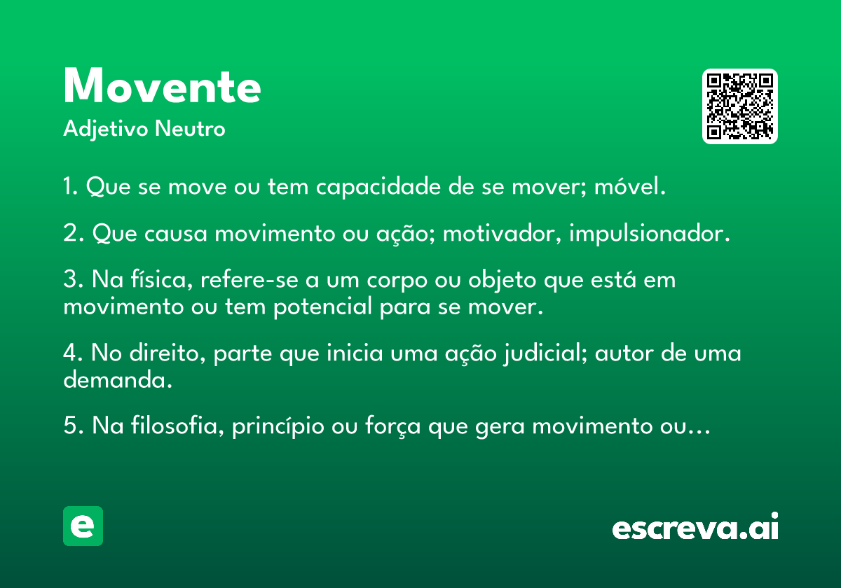 movente