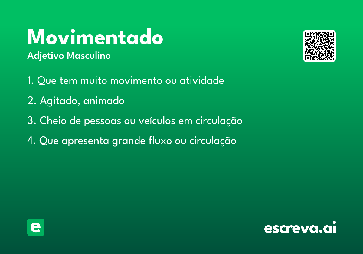 movimentado