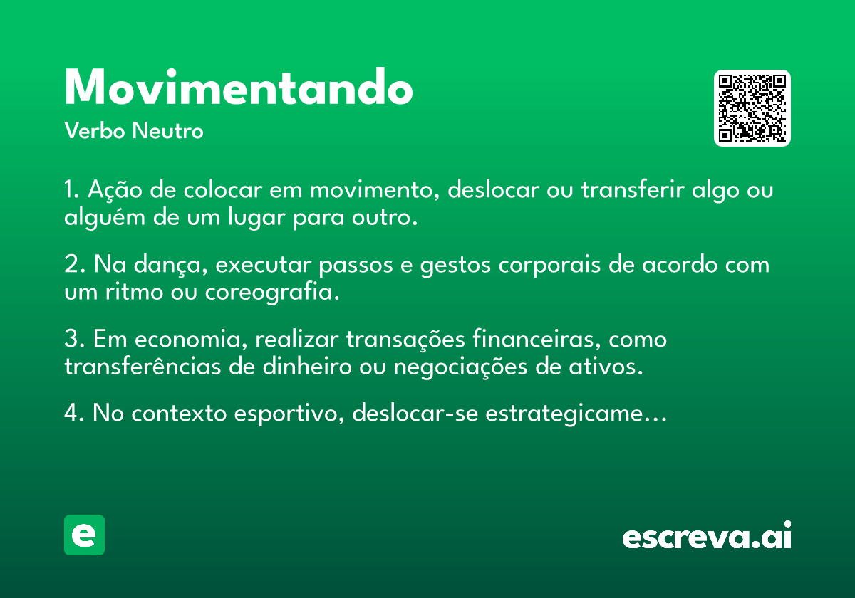 movimentando