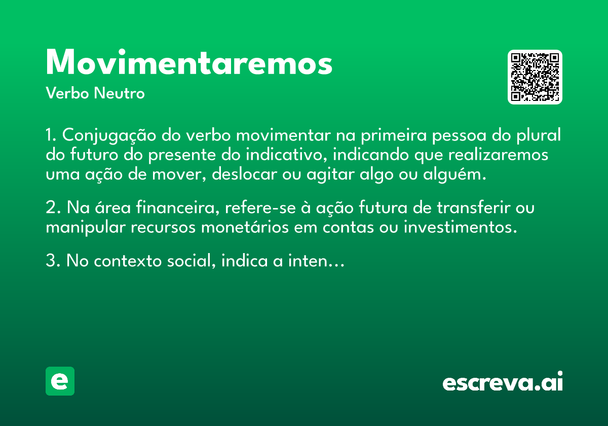 movimentaremos