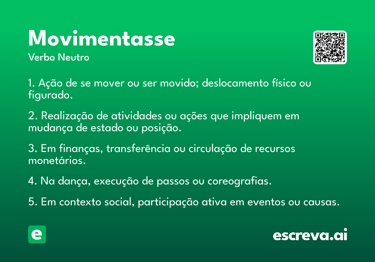 movimentasse