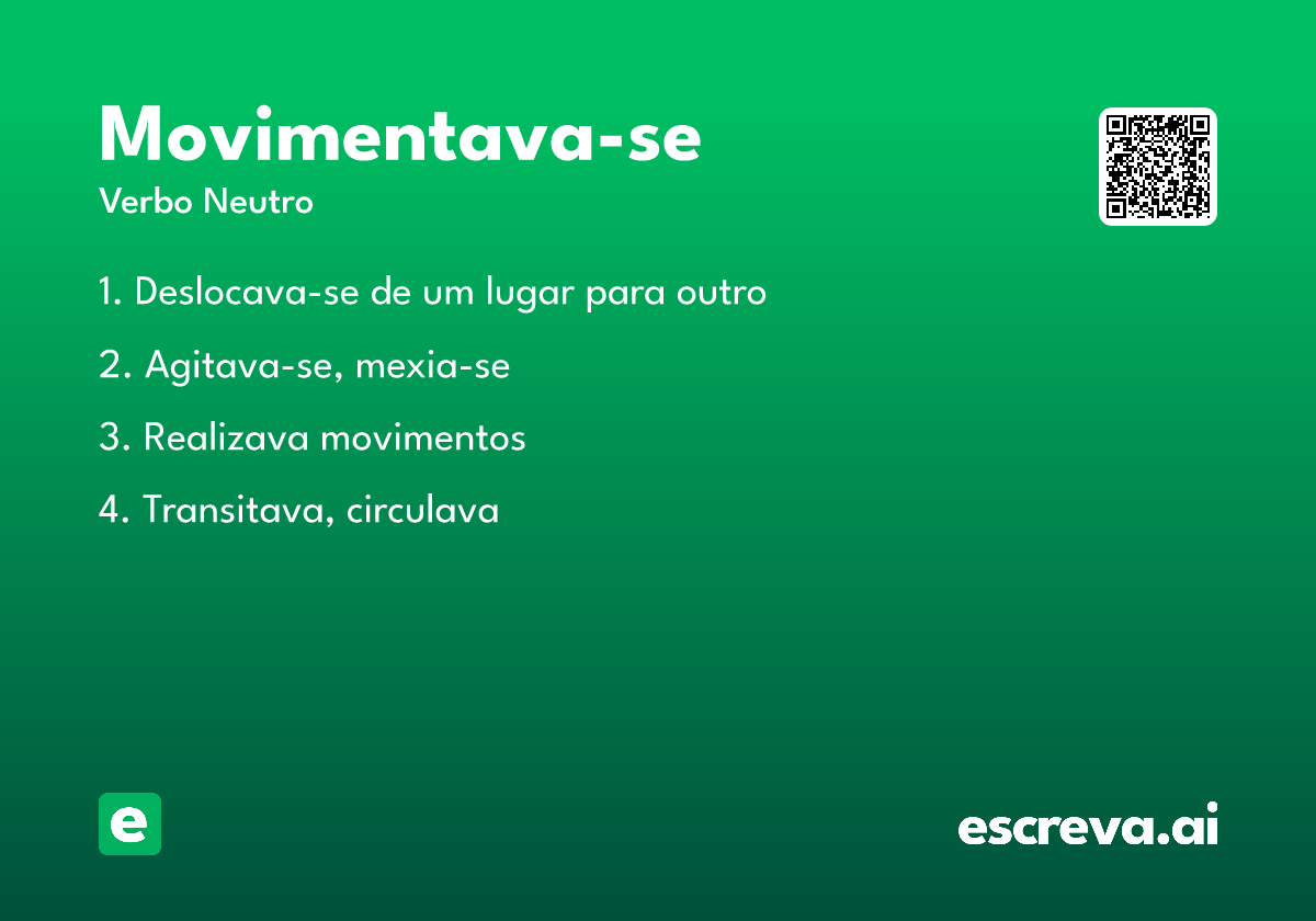 movimentava-se