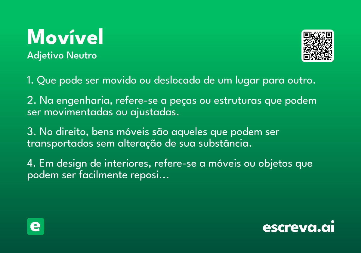movível