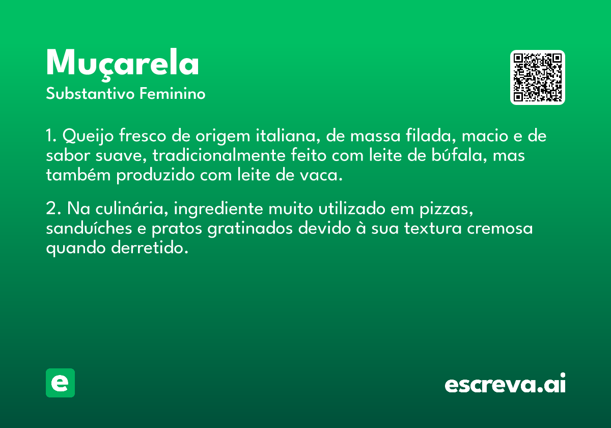 muçarela