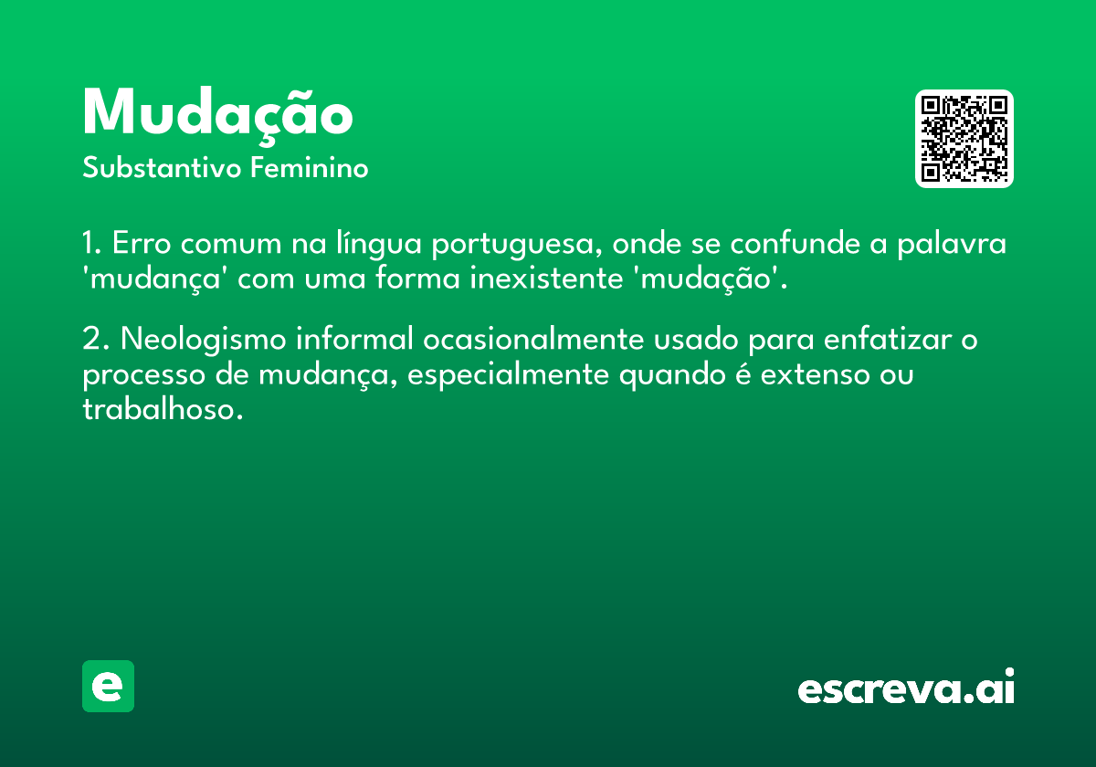 mudação