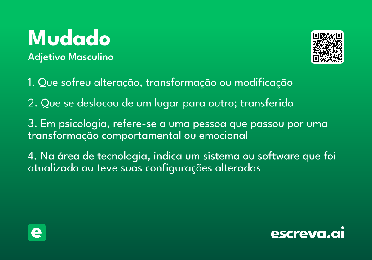 mudado
