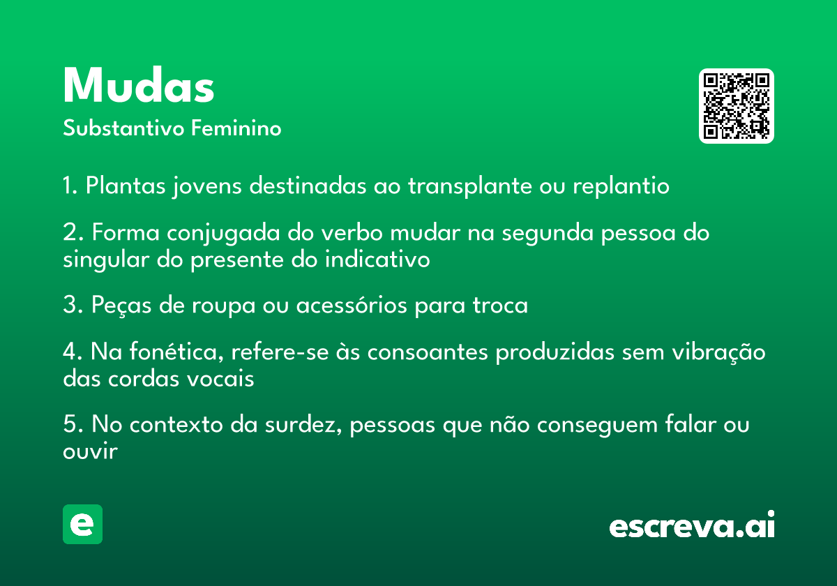 mudas