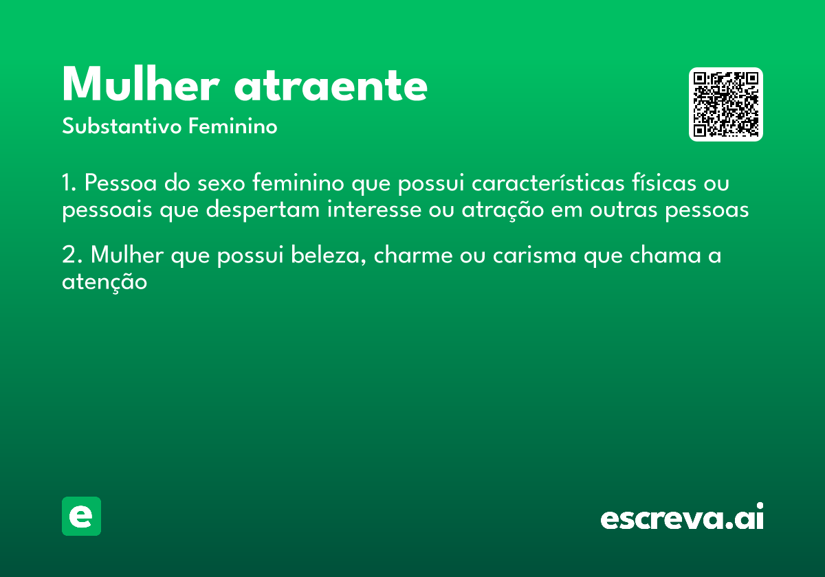 mulher atraente