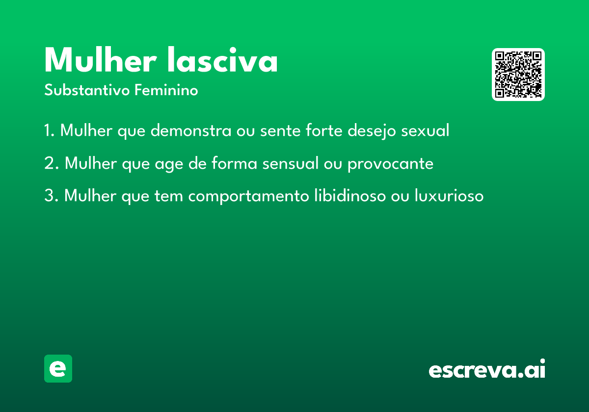 mulher lasciva