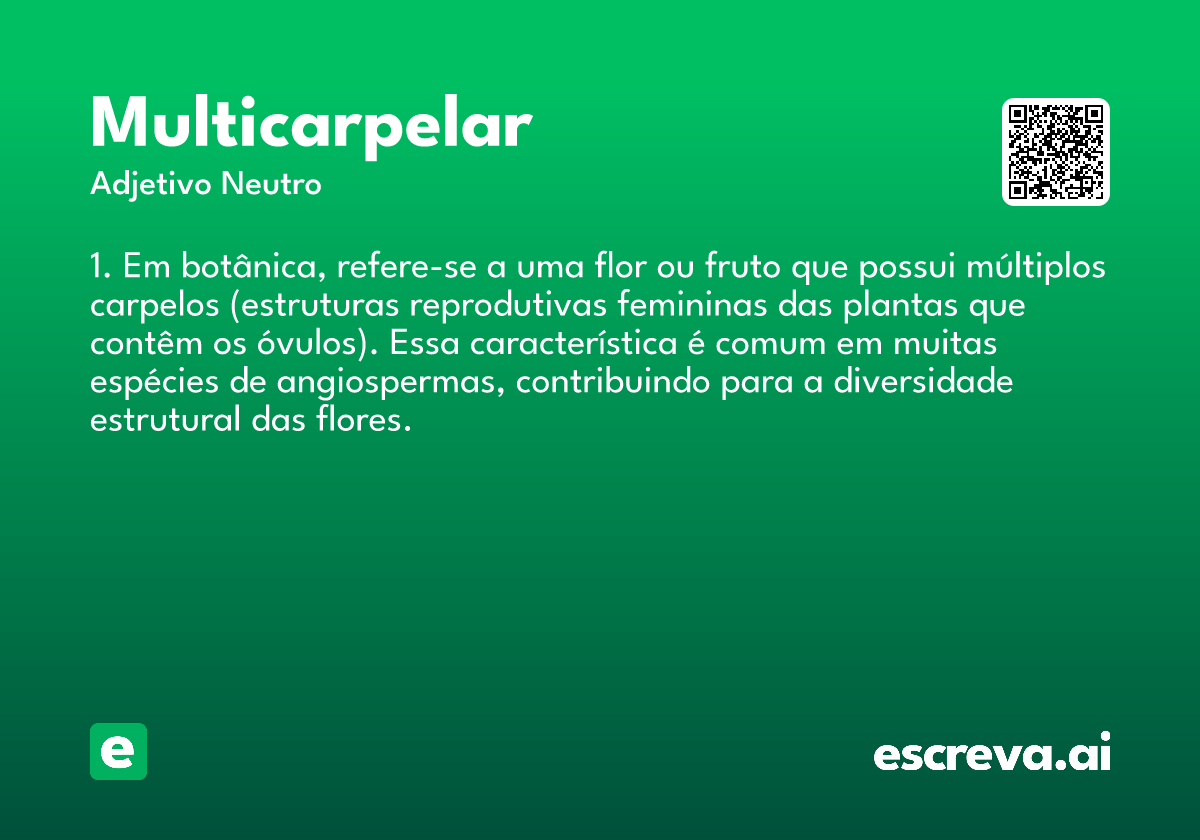 multicarpelar