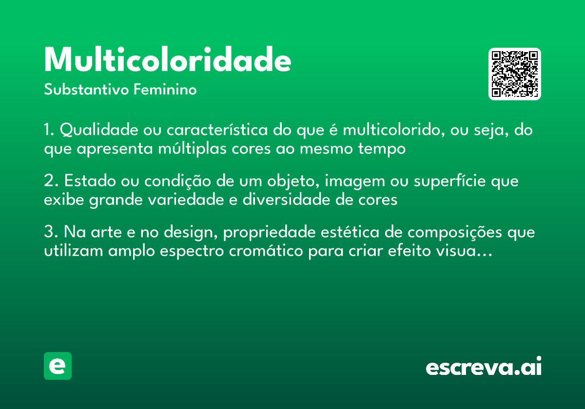 multicoloridade
