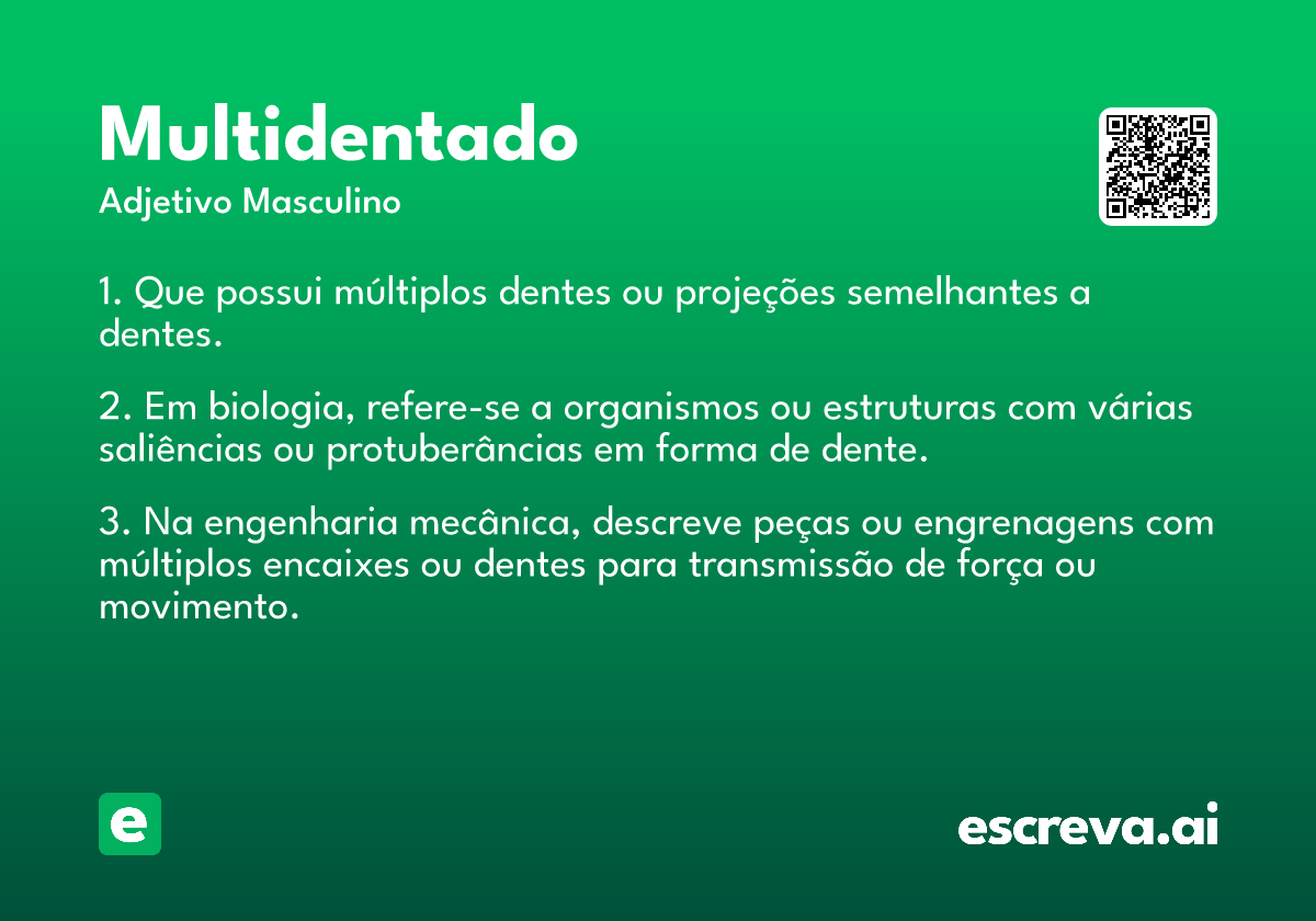 multidentado