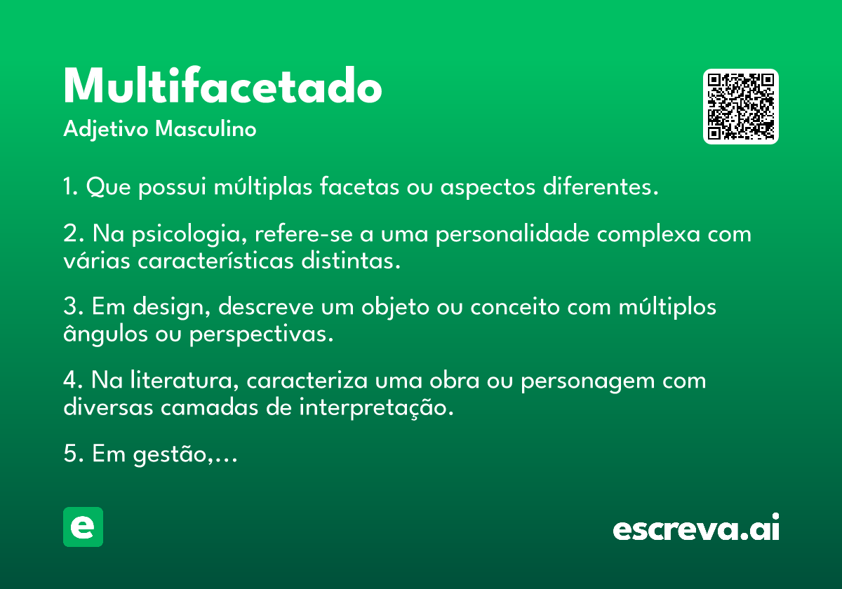 multifacetado